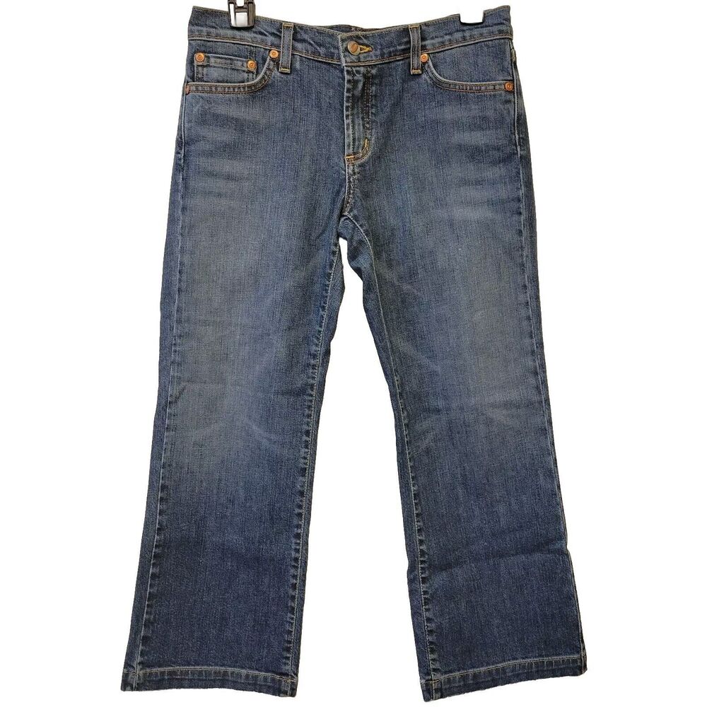 David Kahn Denim Blue Jeans Straight Leg Women Size 27 Jeans